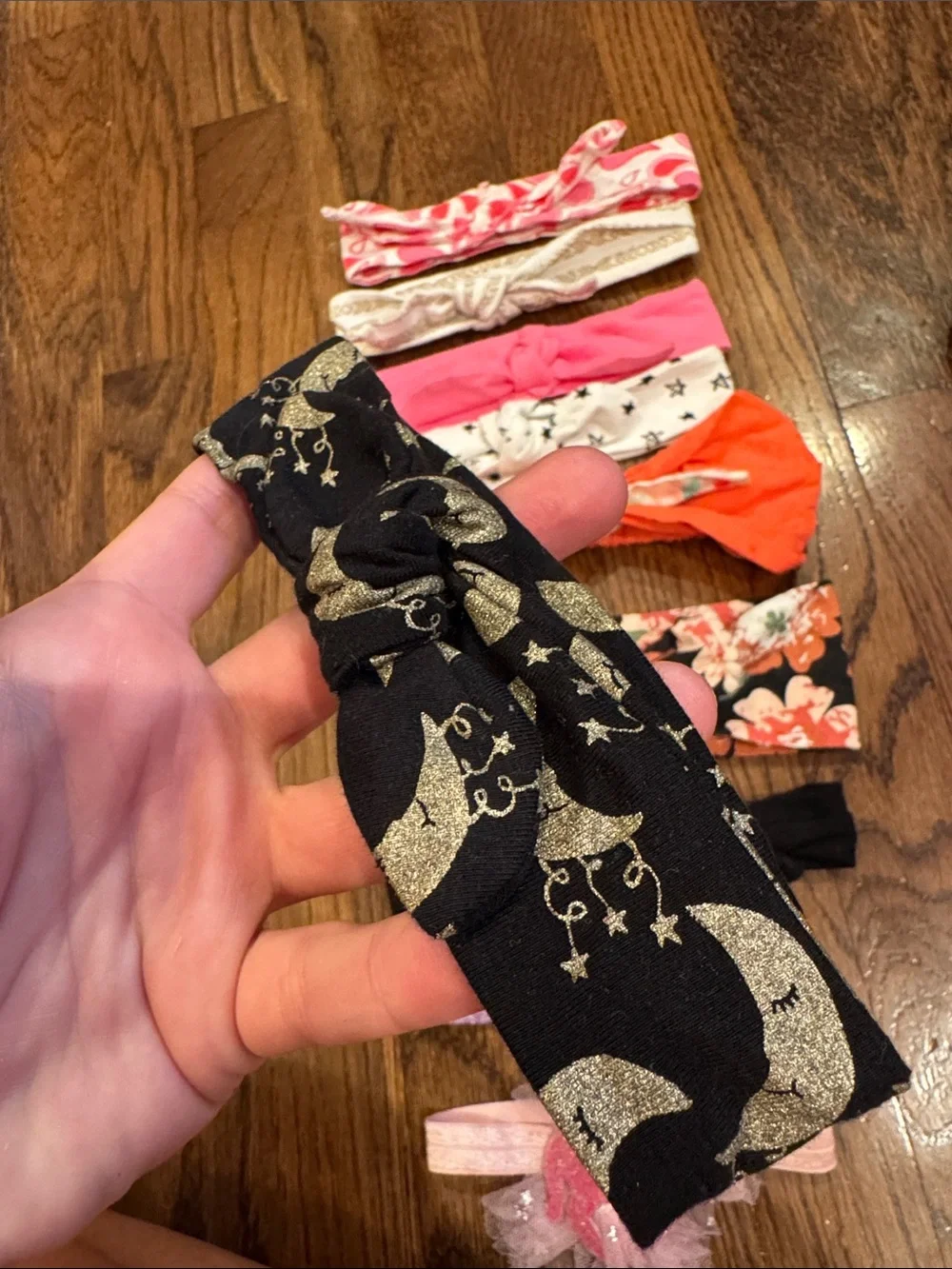 Baby Girl Stretch Headband Set in various colors and sizes